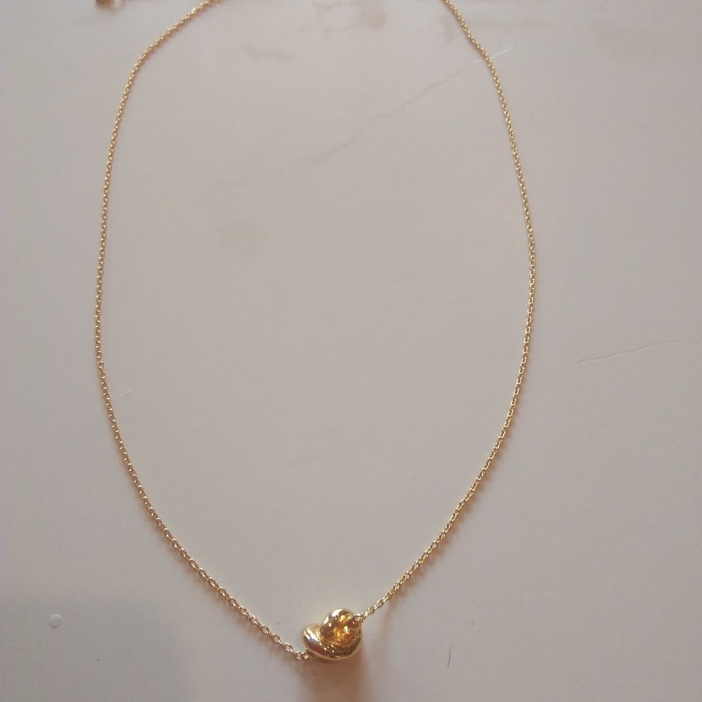 Kate Spade Gold Knot Necklace